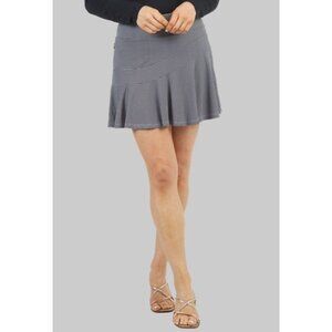 IBKUL women's XL black checked mini check flounce check skirt athletic skort‎